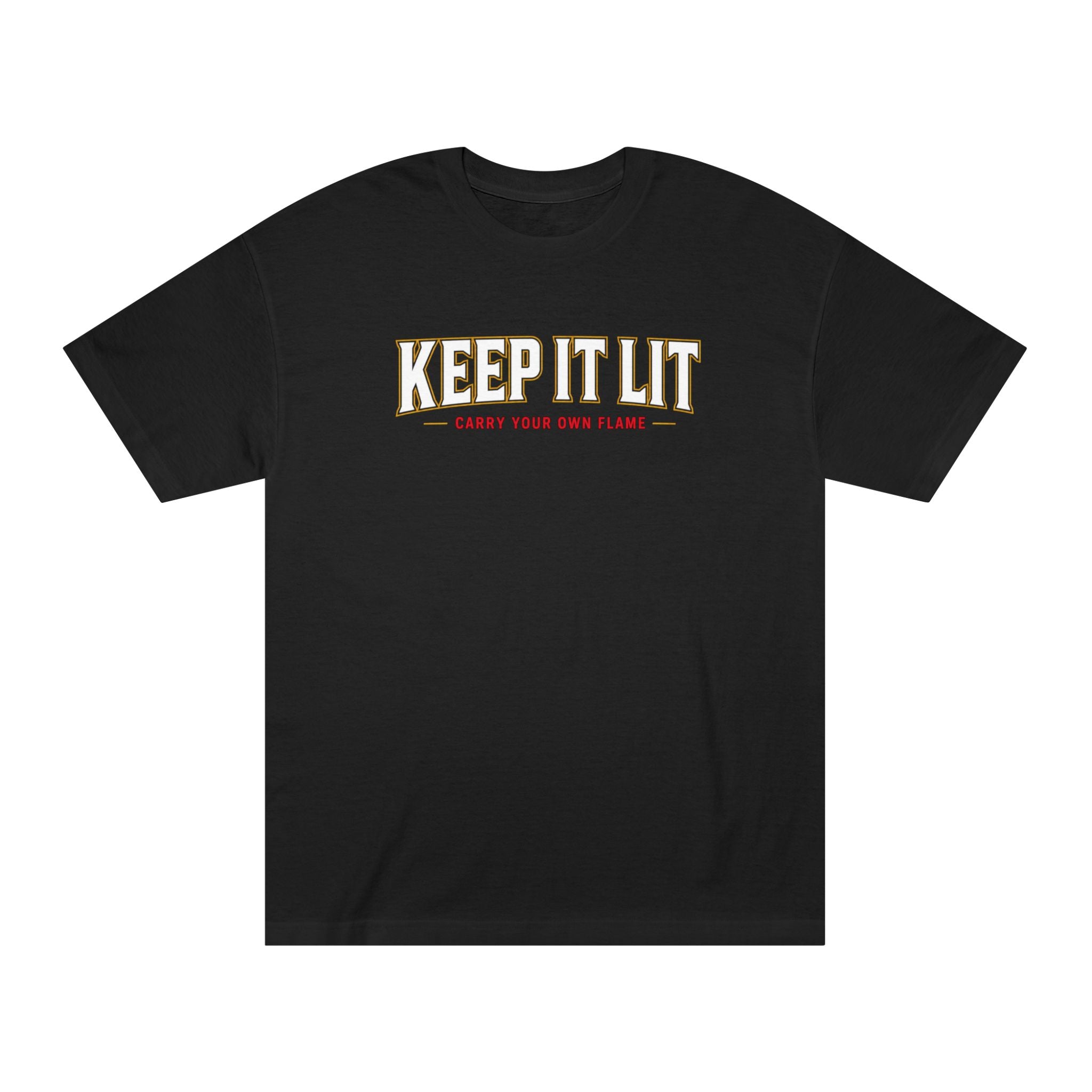 Keep It Lit T-Shirt — "Keep It Lit" Graphic Tee, Casual Streetwear for Smokers & Partygoers
