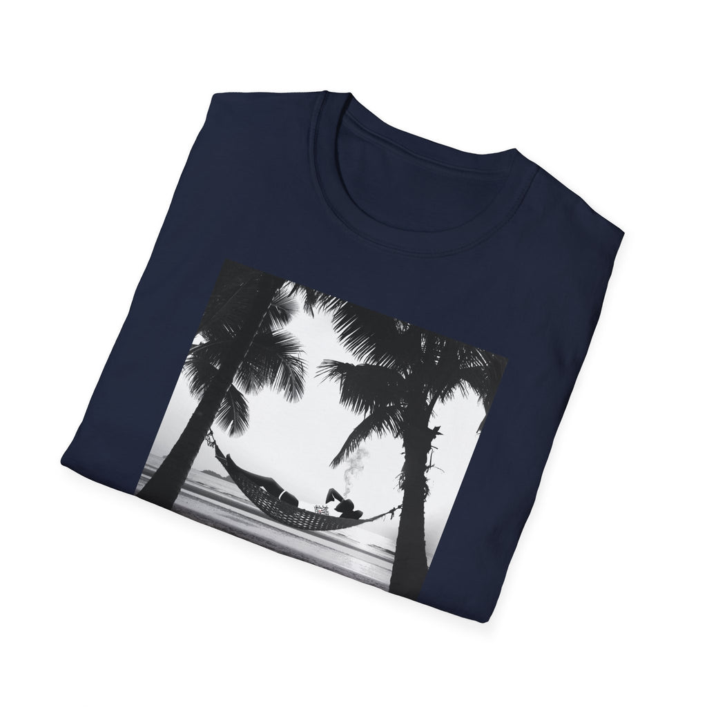 Palm Tree Hammock T-Shirt — "Keep It Lived" Tropical Graphic Tee
