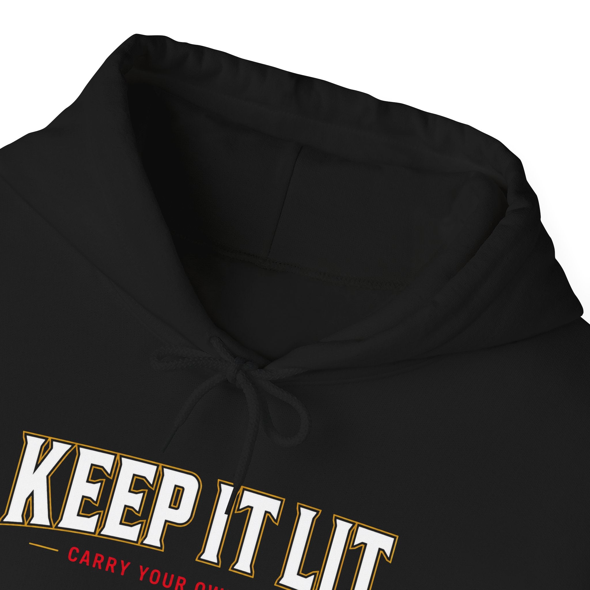 Keep It Lit Hoodie — Vintage Collegiate Graphic Hooded Sweatshirt