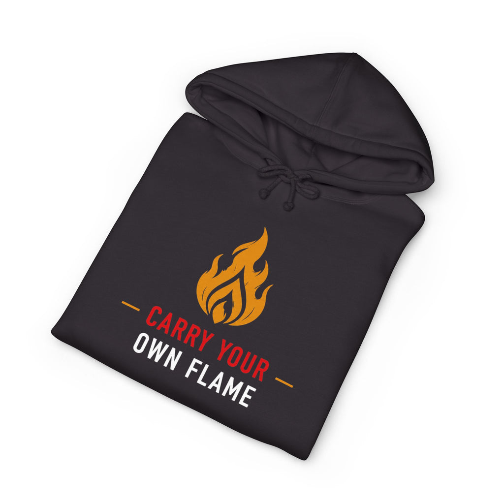 Carry Your Own Flame Hoodie — Inspirational Flame Graphic Sweatshirt