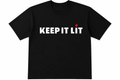 Keep It Lit Oversized T-Shirt — Graphic Statement Tee