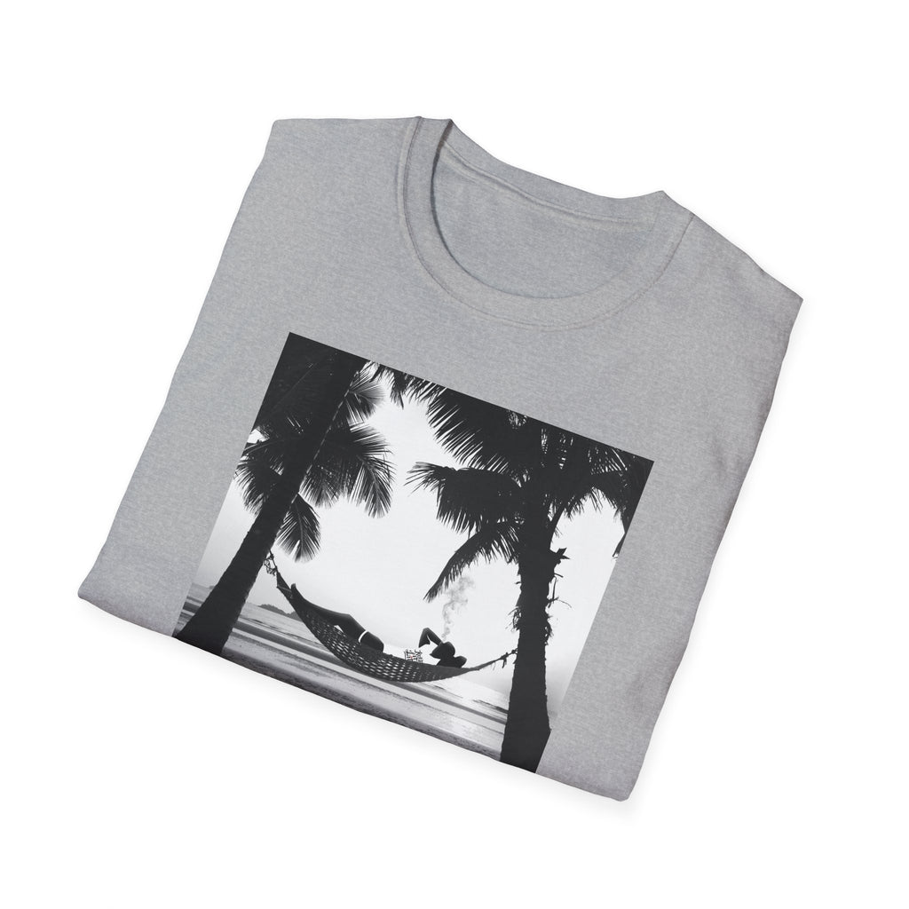 Palm Tree Hammock T-Shirt — "Keep It Lived" Tropical Graphic Tee