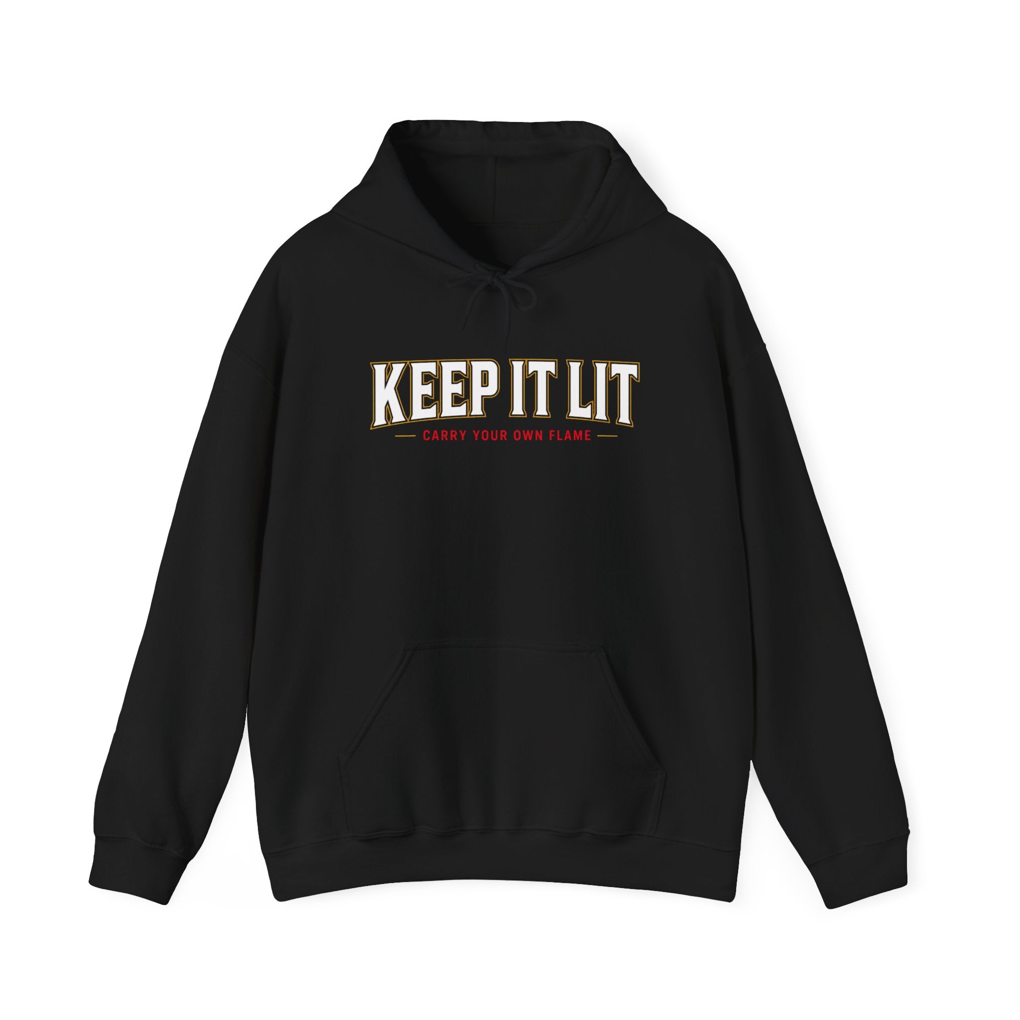 Keep It Lit Hoodie — Vintage Collegiate Graphic Hooded Sweatshirt